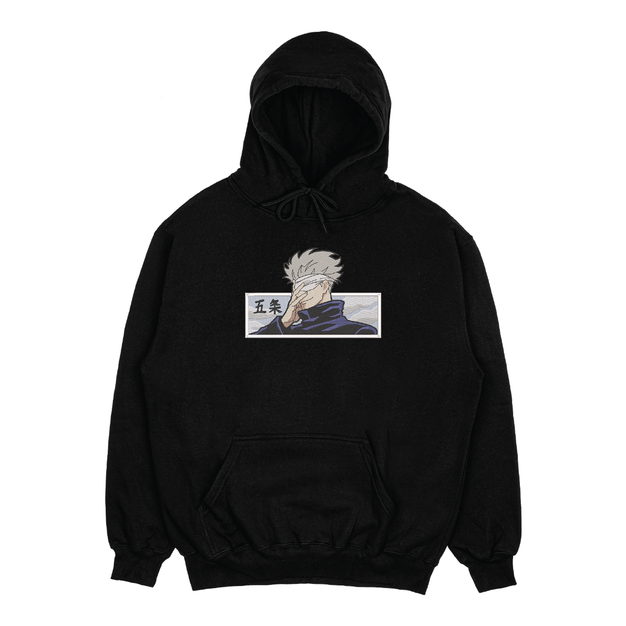 Gojo Embroidered Hoodie - Jujutsu Kaisen